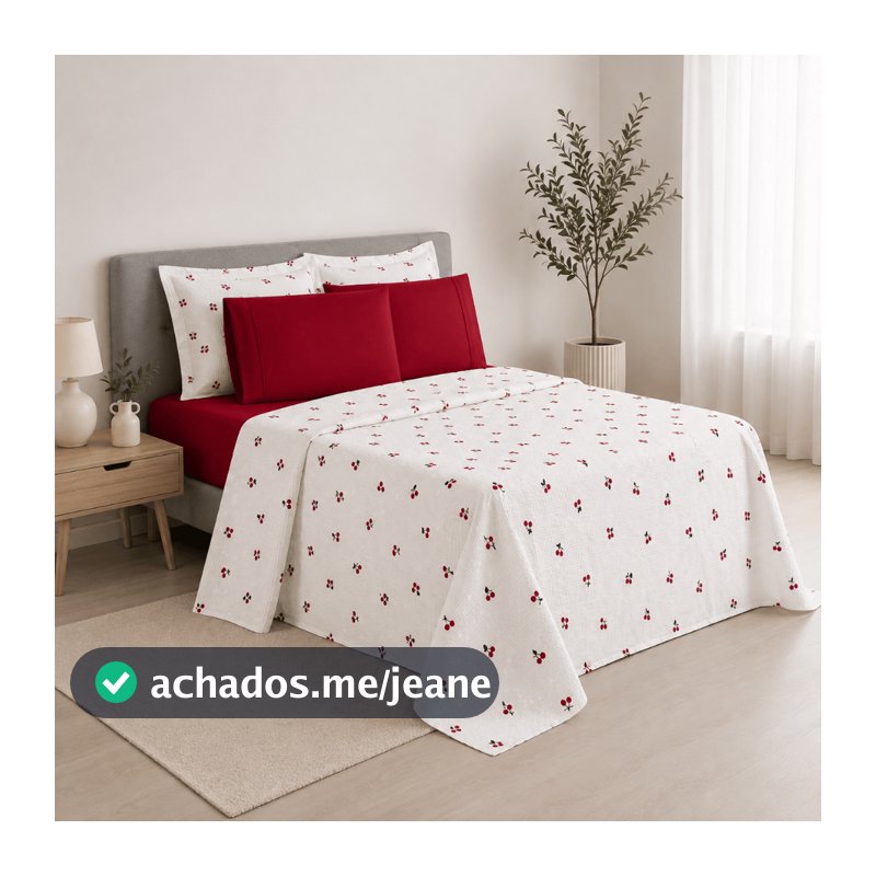 Cobre Leito Queen Piquet Luxo Colcha Estampada Algodão 6 Peças