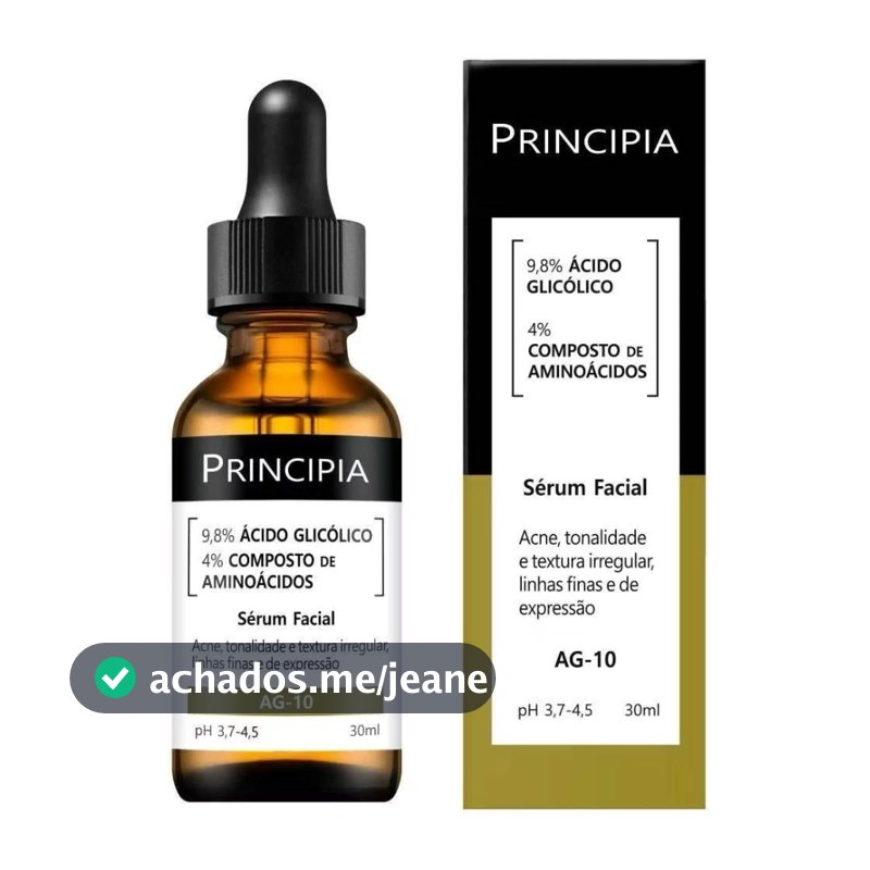AG-10 Sérum com 9,8% de Ácido Glicólico e 4% de composição de aminoácidos 30ml