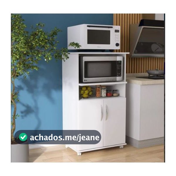 Armário Balcão Suporte de Microondas