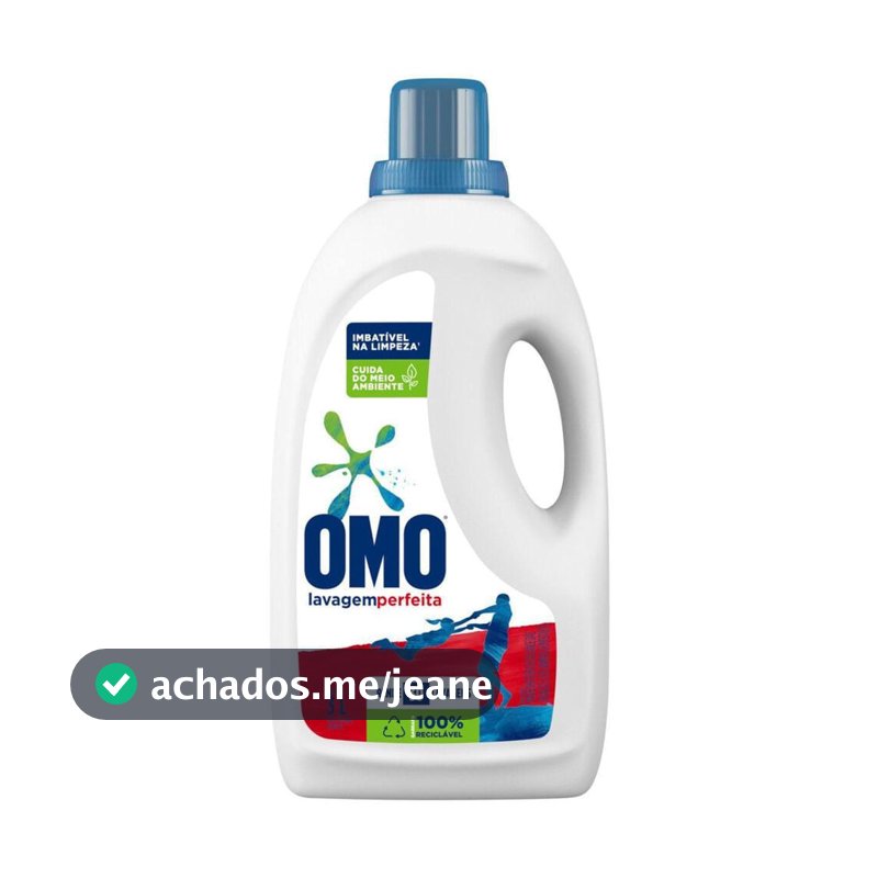 Sabão Líquido OMO Lavagem Perfeita 3L