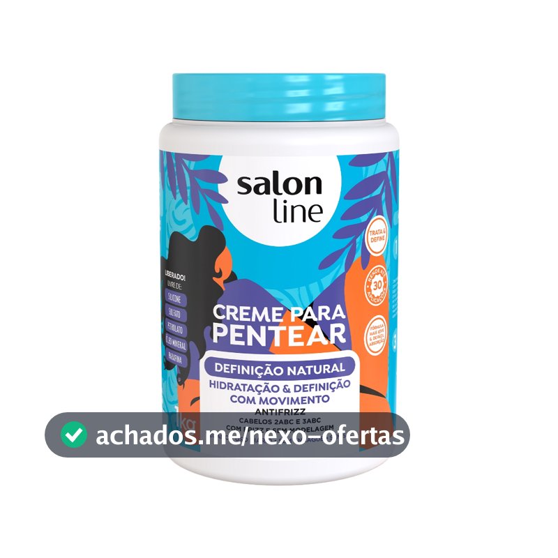 Creme Para Pentear Definição Natural 1kg