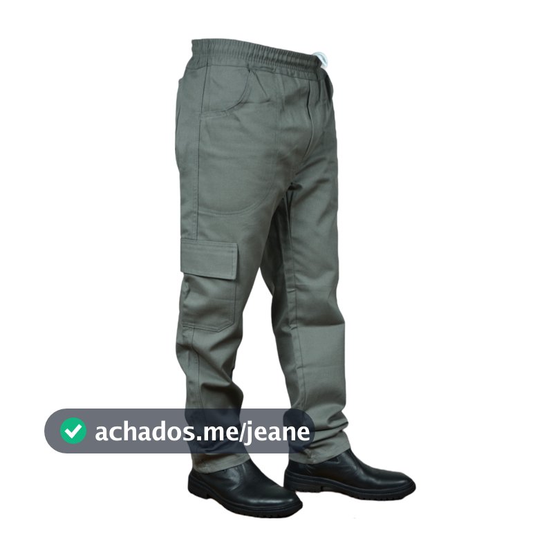 Calça Trabalho Brim  Costura Dupla Reforçado, JARDINEIRO, MECÂNICA,PINTOR, SERRALHEIRO,  Construção