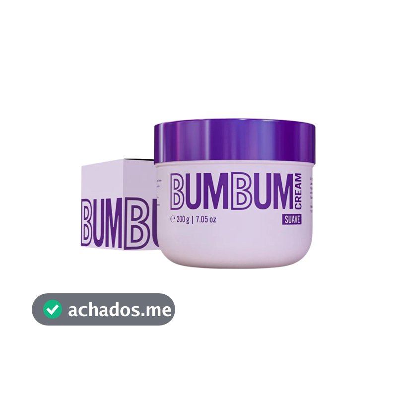 Bumbum Cream Suave 200g Tratamento Celulite Estrias Flacidez Beleza Brasileira