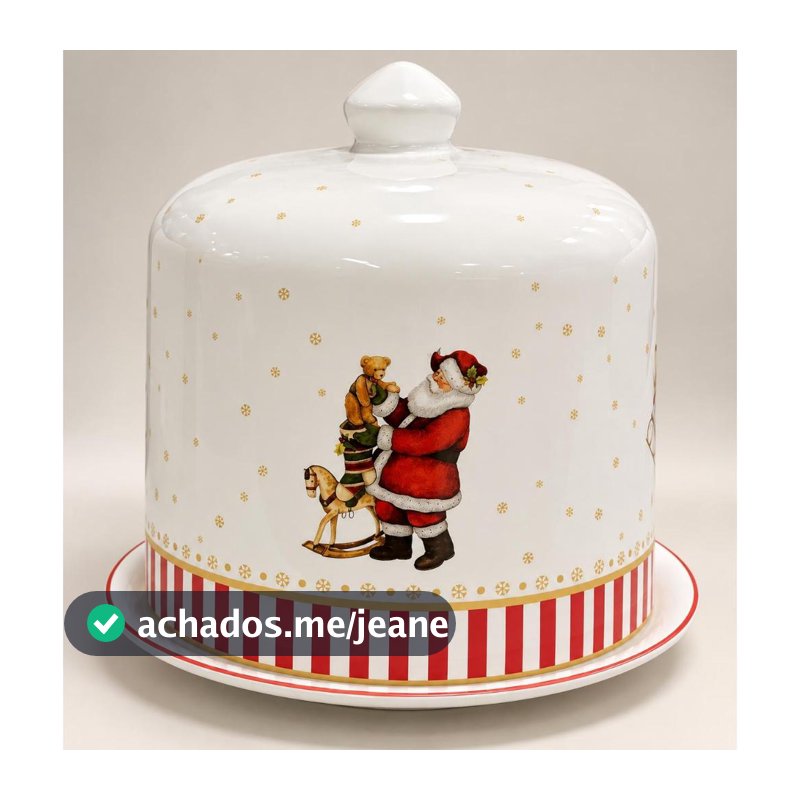 PORTA PANETONE CHRISTMAS CHARM - SCALLA