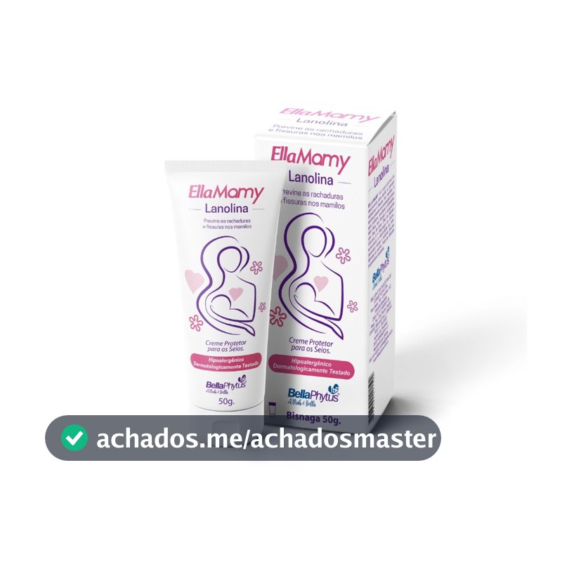 EllaMamy Creme de Lanolina 50g - BellaPhytus