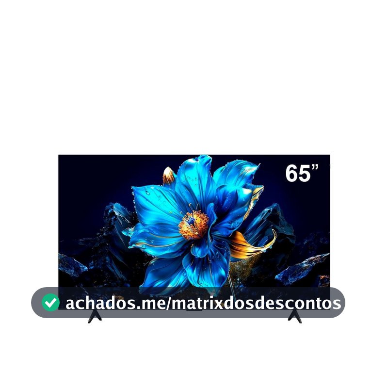 Smart TV 65 QLED 4K Ultra HD 65P7K com Sistema Operacional Google TV HDR10 TCL