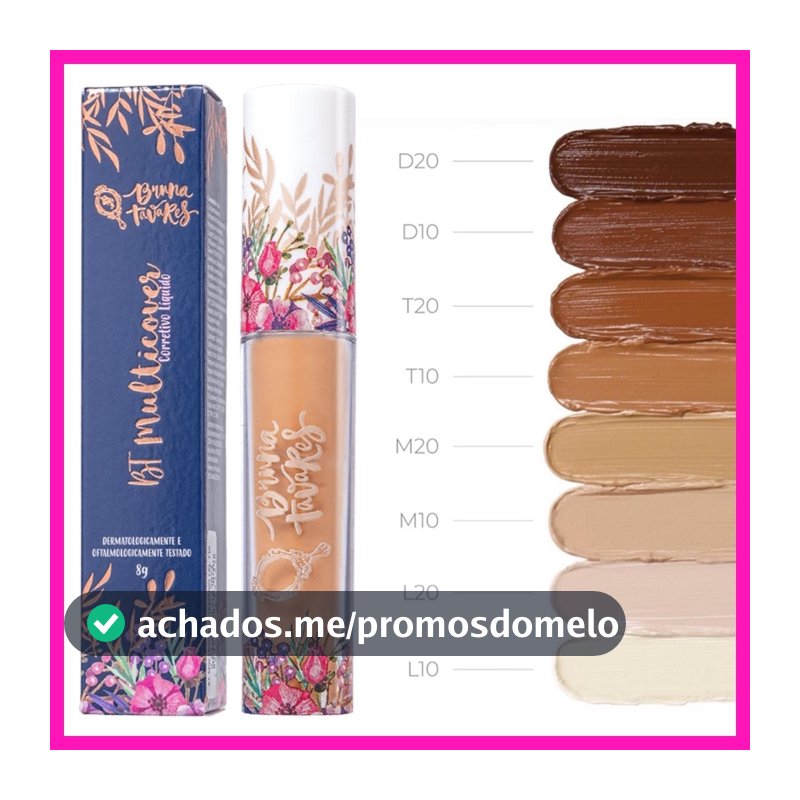 Corretivo Bruna Tavares Liquido Multicover