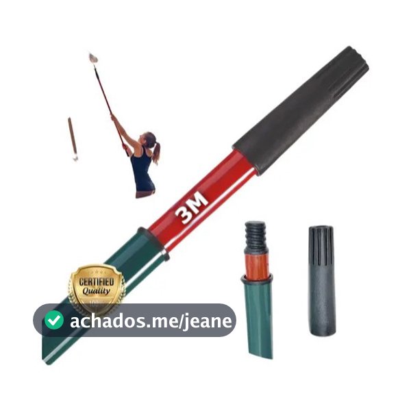 Cabo Prolongador Extensor Telescópio Grande Auto Longo 3m Taquara Rolo Pintura e Vassoura Atlas