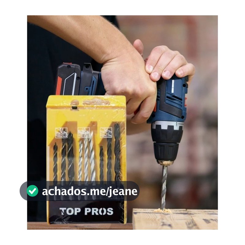 Premium Achados Brocas jogo madeira metal kit ferramentas perfuracao pecas completo trabalhos profissionais