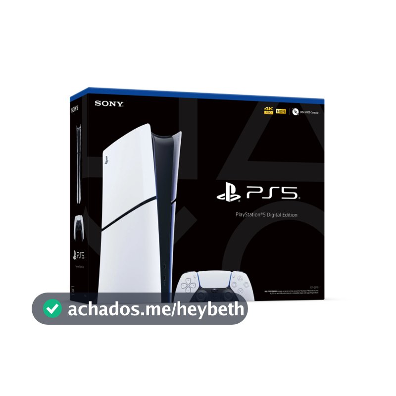 Console PlayStation 5 Slim Edição Digital 825GB - PS5