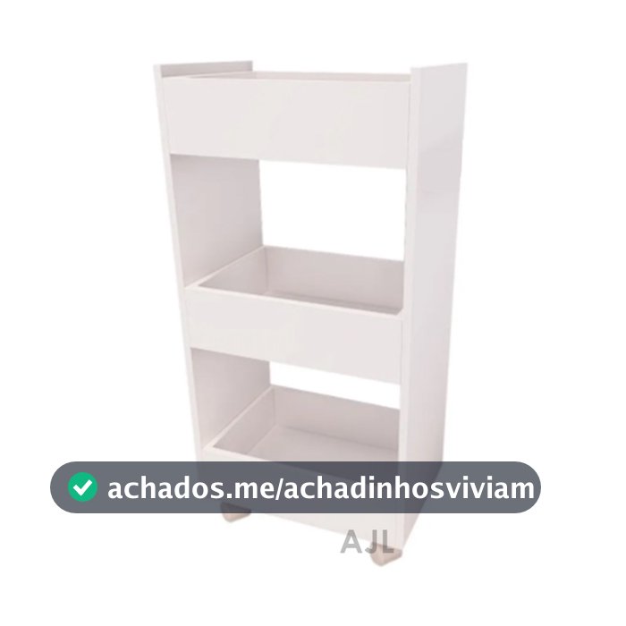 Carrinho Auxiliar Suporte De Esmalte Estéticos Com Rodinhas Branco apoio suporte ideal inovador