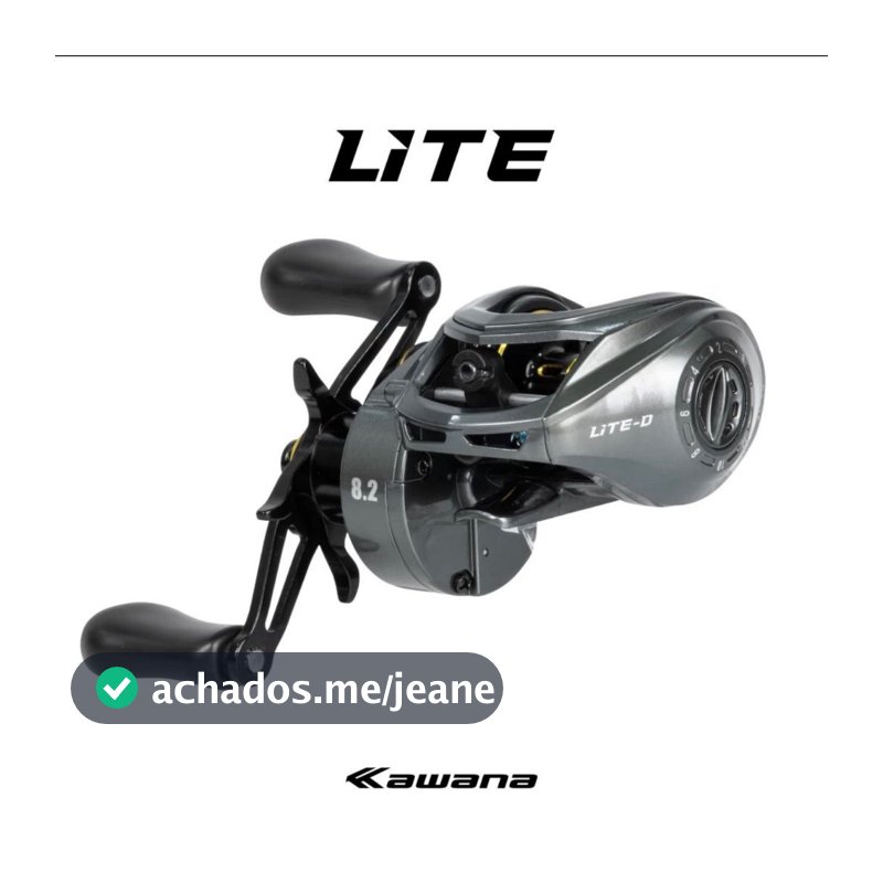 Carretilha LITE Kawana com ALARME SONORO- Drag 7,5 kg