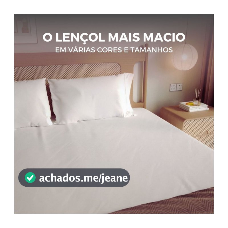 Jogo de Lençol 3 peças 500 Fios Cama Solteiro Casal Queen King Micro Percal Penteado e Acetinado