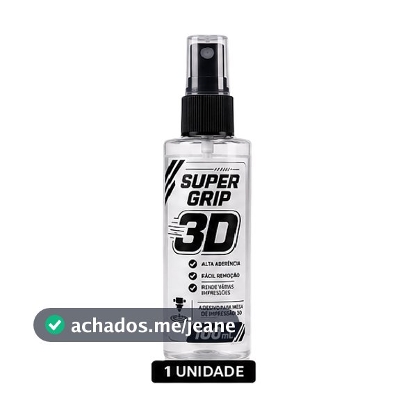 Adesivo Cola para Impressora 3D Alta Fixação PLA PETG ABS Mesas Pretas Lisas e Texturizadas Tradicional
