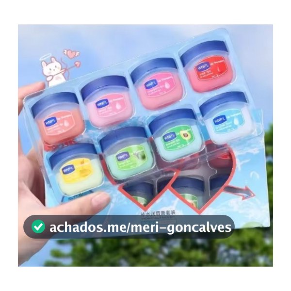 Kit Hidratantes Labiais WNPL Sabor Frutas - Lip Balm Reparador Lábios Secos - Presente Perfeito