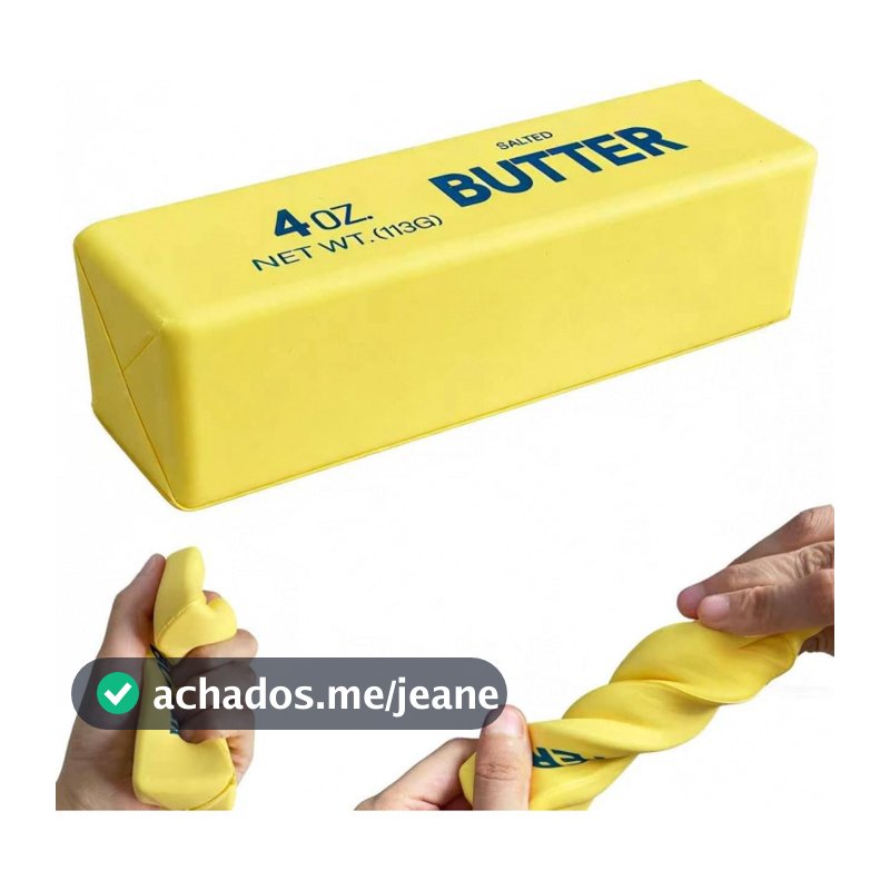 Squishies De Manteiga Recuperação Lenta Brinquedo Sensorial Antiestresse Sem BPA
