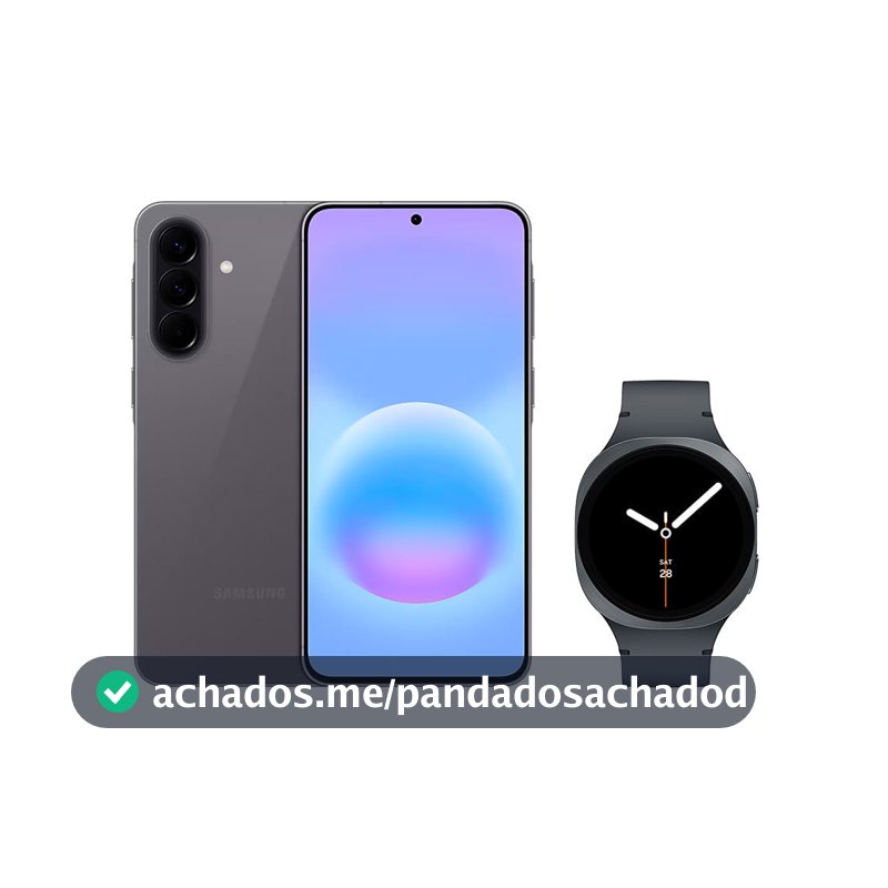 Galaxy A57 5G (128GB) - Cinza + Galaxy Watch8 BT 40mm - Grafite