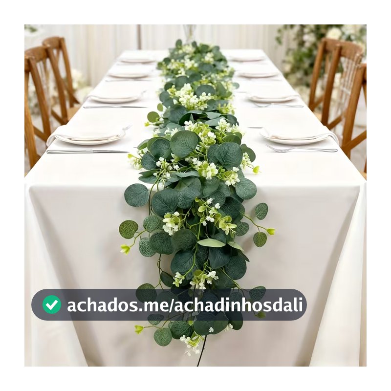 Corrente de eucalipto 180cm Artificiais rattan flor videira de eucalipto entrelaçando de casamento decoração de parede