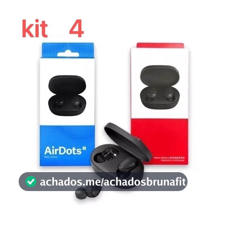 kit 4  A6S TWS Fone De Ouvido Sem Fio Bluetooth 5.0 Estéreo Macaron Mini Fones Para  Smartphones JIMMY
