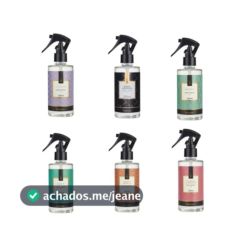 Home Spray Lavanda Via Aroma 200ml - Aromatizador de Ambientes