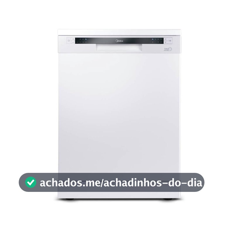 Lava Louça Midea Branca 127V 14 Serviços DWA14B1