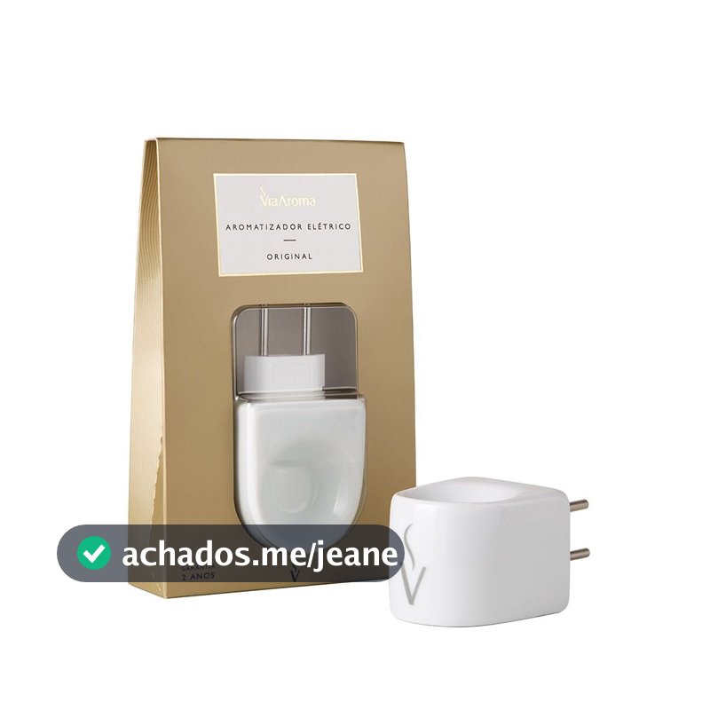 Aromatizador De Ambiente Elétrico Aromaterapia Original Via Aroma