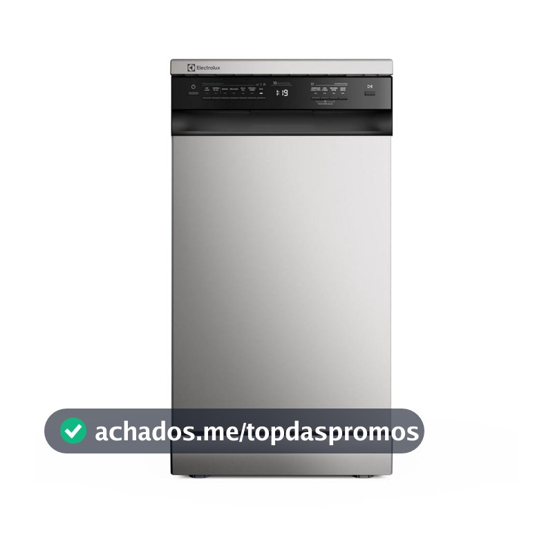 Lava-Louça Electrolux 10 Serviços Inox com Programa Lava & Seca 50 min (LS10E)