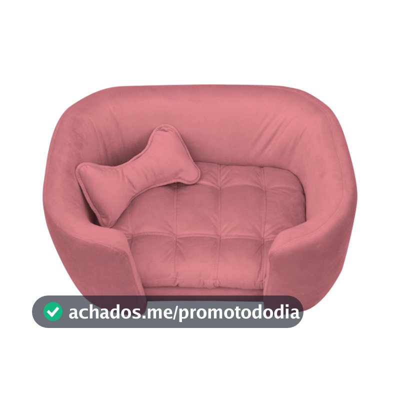 ENVIO IMEDIATO - Poltroninha Caminha Pet Baby Hanna Veludo