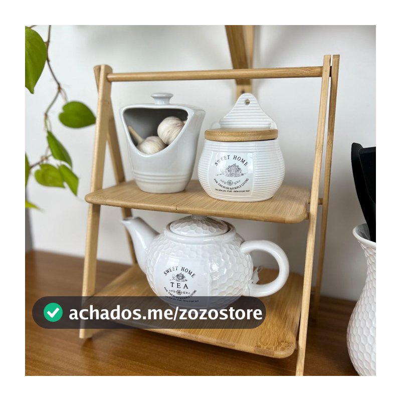 Organizador de Bambu 2 Andares
