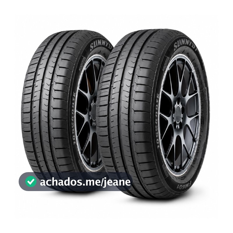 Par Jogo 2 Pneus Kpatos FM601 185/65R15 Aro 15 88H Alta Performance Reforçado Kit