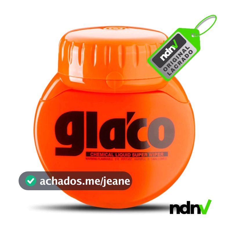 Glaco Big - Cristalizador de Vidros Repelente de Água de Chuva - 120 ml - Soft99