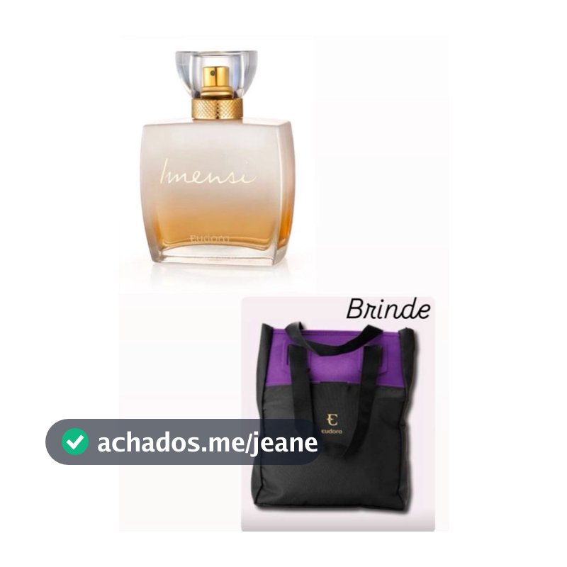 Eudora Kit Colônia 100 ml + Bolsa Brinde Eudora - Escolha