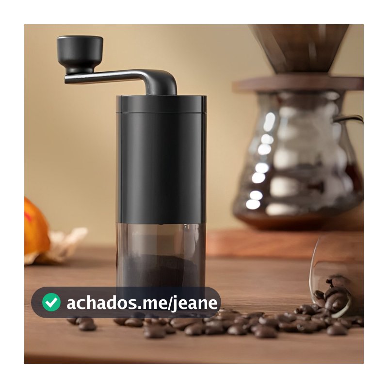 Moedor de café Manual grosso e fino Ajustável Gourmet Profissional mão Manivela Coffee grinder