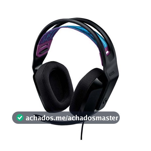 Headset Gamer Estéreo Logitech G335 Preto - 981-000977