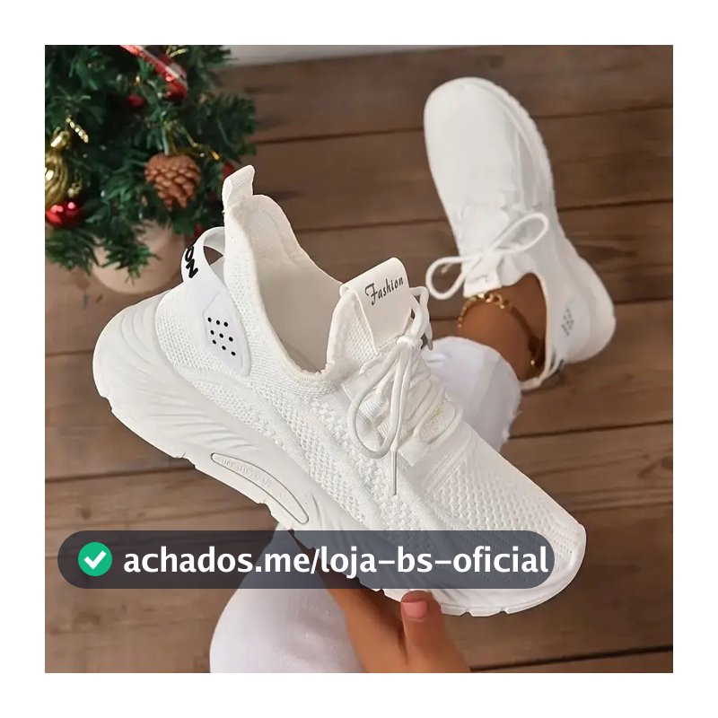 Tênis elegantes respiráveis femininos