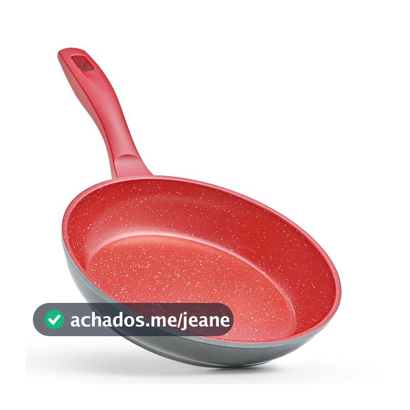Panela Polishop Sauté Grand Vermelha 24cm