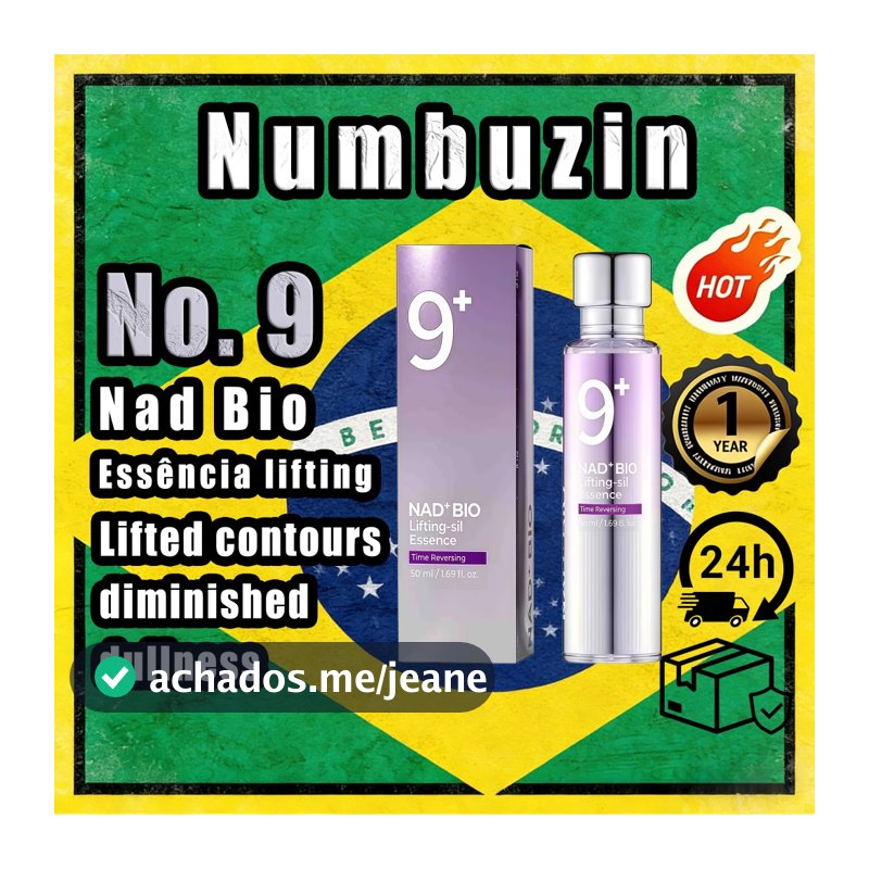 [Numbuzin] No . 9 NAD Bio Lifting Essence 50ml-Cuidado Antirrugas E Aperto Da Pele