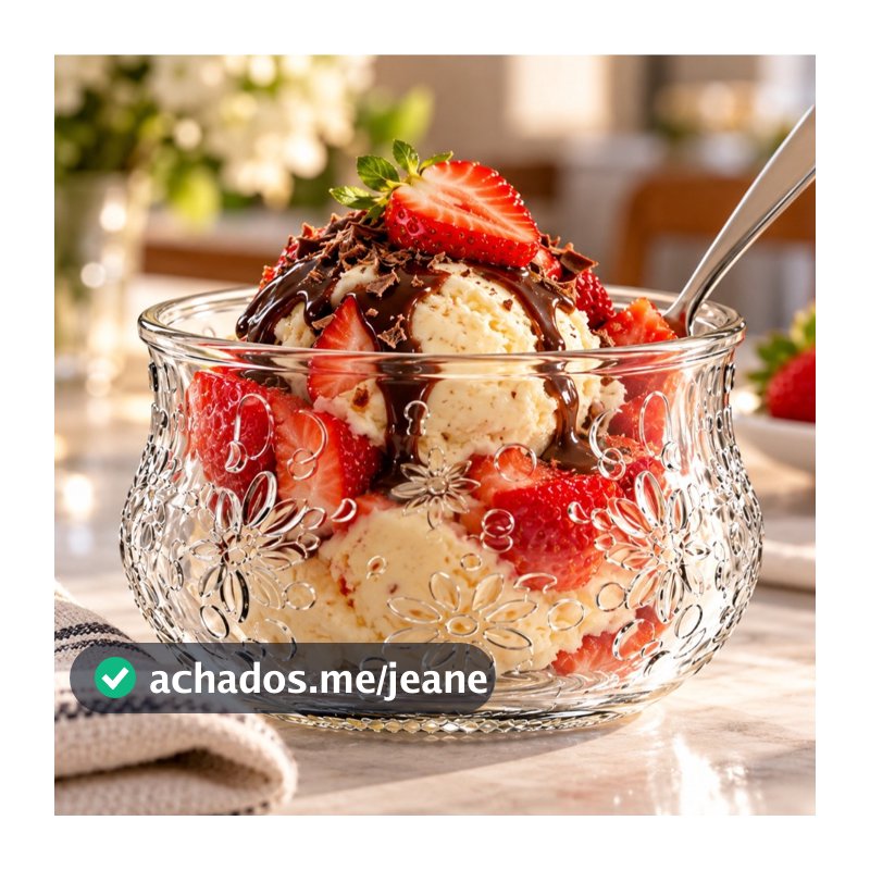 Jogo 6 Tigelas De Sobremesa Vidro Nadir Nature 200ml Taça Doce Sobremesas Mesa Posta Alta Qualidade Durável