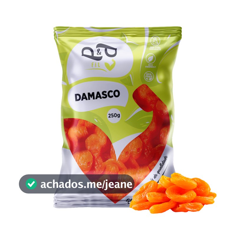 Damasco Turco Inteiro 250g - P&P FIT