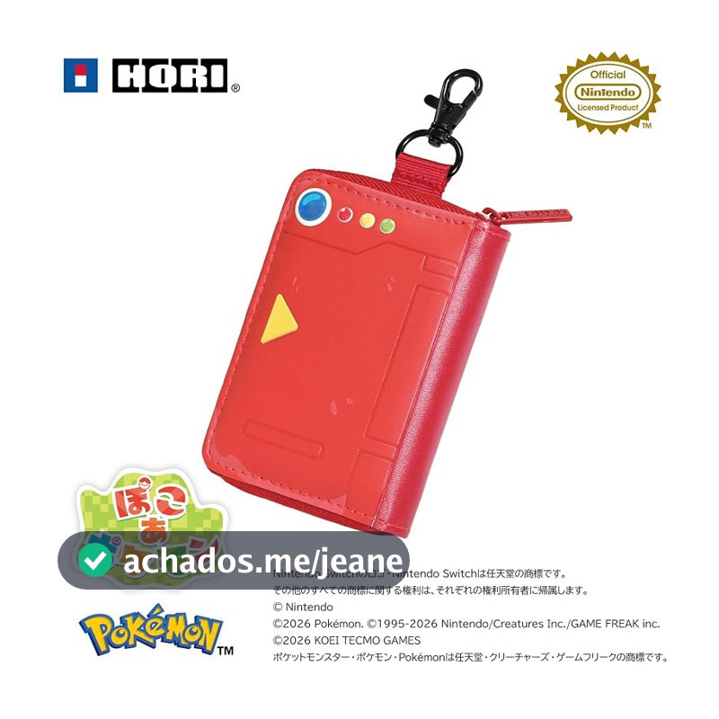 Official Nintendo-licensed product: Poko a Pokémon Pokédex Card Case for Nintendo Switch™ 2 (holds 8 game cards). Orders