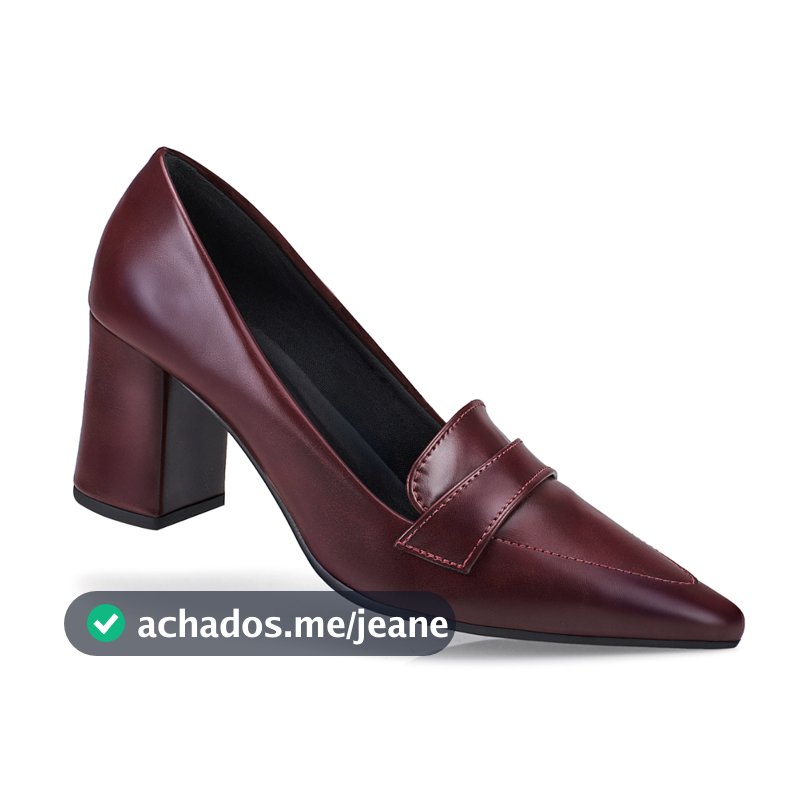 Sapato Feminino Fechado Scarpin Bico Fino Casual Moda Macio 3041