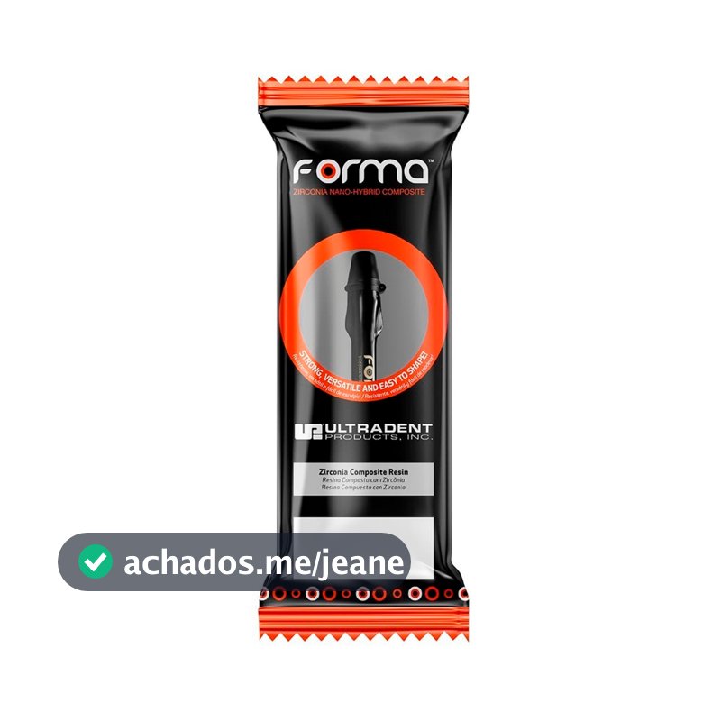 Resina Forma Ultradent Nano-Híbrida - Alta Definição, Modelagem e Brilho Natural