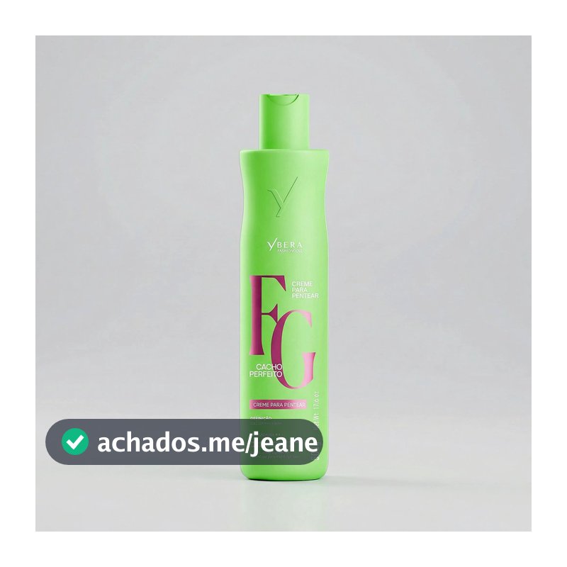 Creme Para Pentear 500g Cacho Perfeito - Ybera Fashion Gold