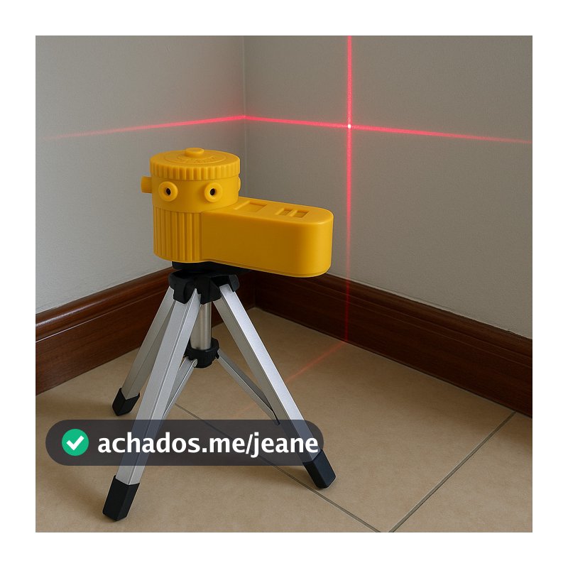 Nível Laser Profissional 360º Giratorio Com Tripé Nivelador Multifuncional  Piso Teto 5 Modos-envio imediato