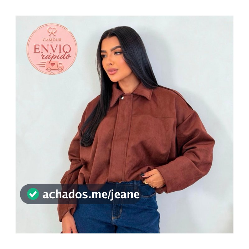 Jaqueta Bomber Feminina Suede Premium Moda Blogueira Inverno Outono Com Forro