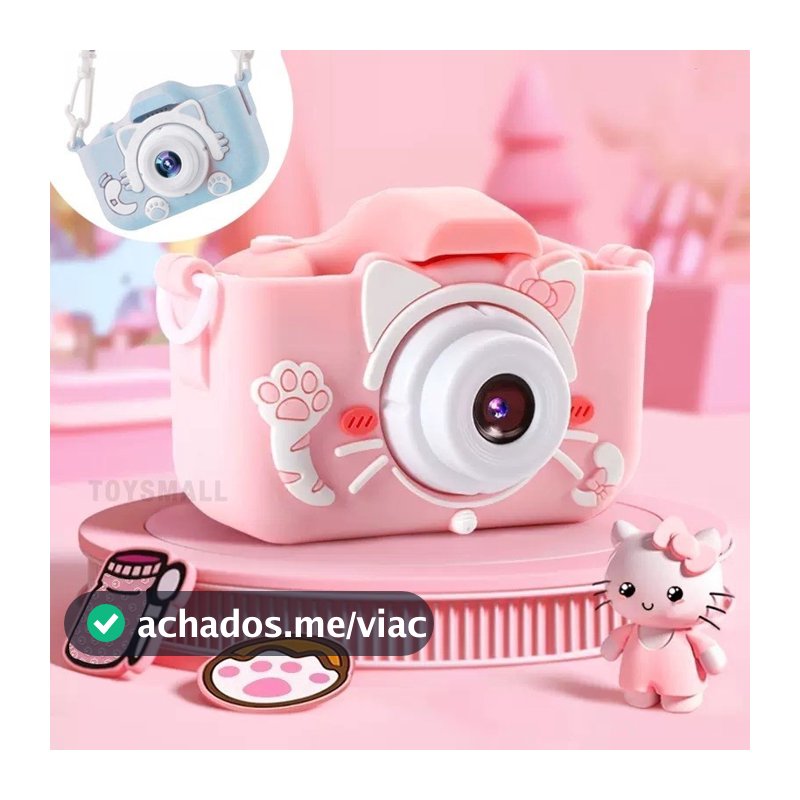 Camera Infantil Digital Filmadora Infantil Mini Maquina Fotografica Infantil Fotografa E Filma Tira Foto De Verdade
