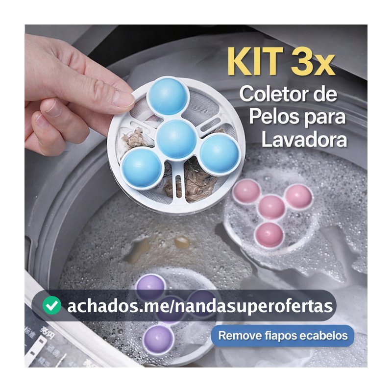 3-1 Filtro Coletor Pelos Máquina Lavar Roupa Fiapos Pet Reutilizável Flutuante Anti Pelos