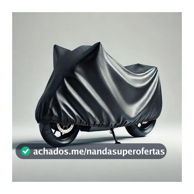 Capa Para Moto Impermeável Proteção Contra Sol e Chuva Anti-Uv Não Risca
