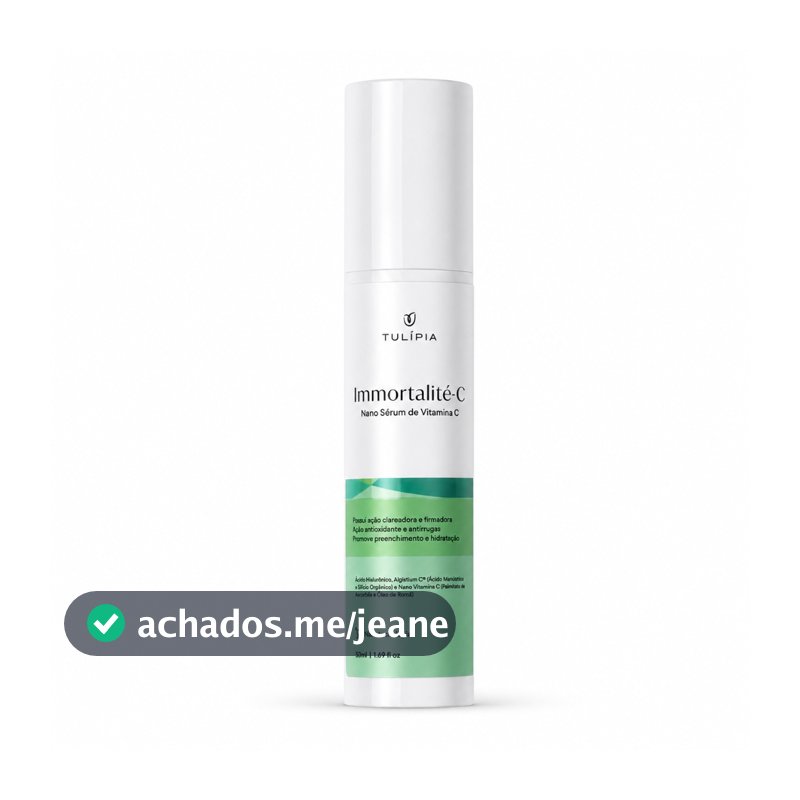 Immortalite C Nano Sérum Vitamina C Rejuvelhecimento Facial - 50ml Tulipia