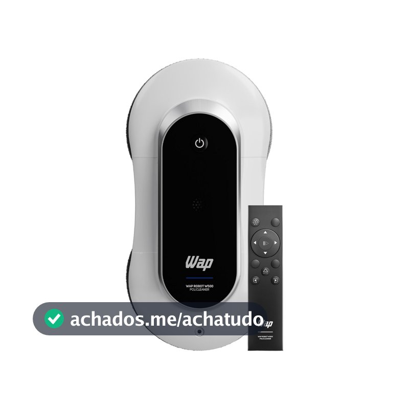 Robô De Limpeza Polidor De Vidro Wap Robot W500 Policleaner